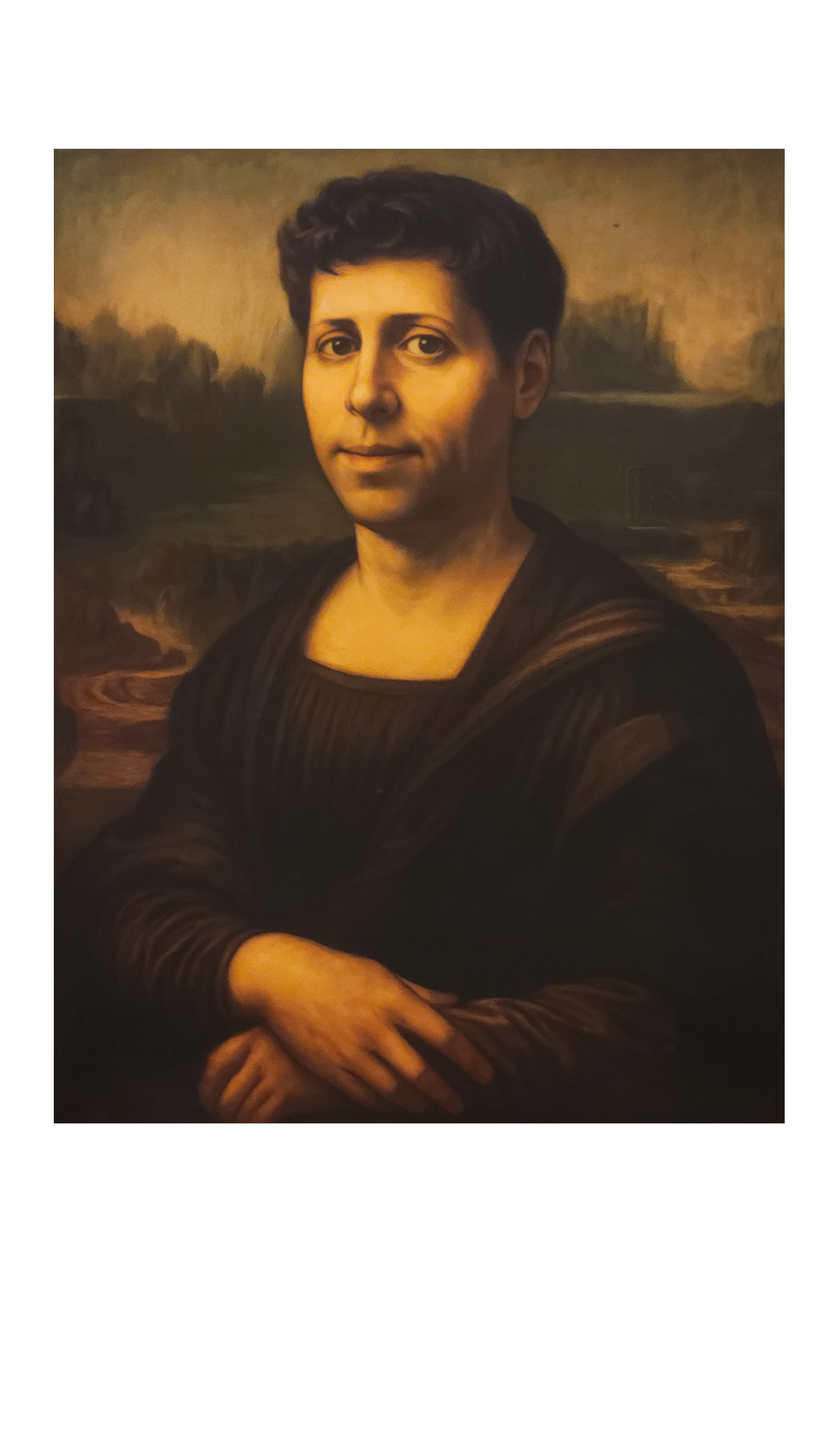 Sam Altman as Mona Lisa